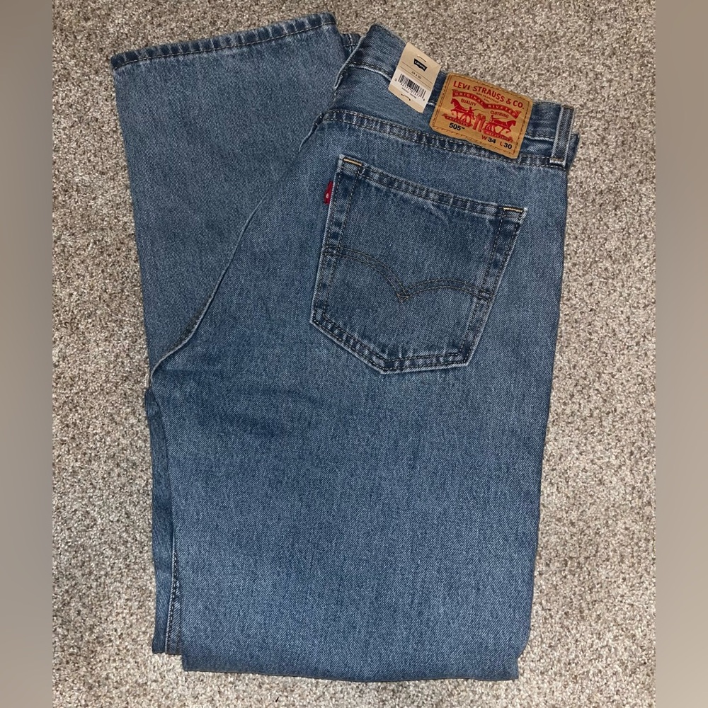 Men’s 505 Levi’s 34x30 (NWT)